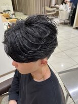 アッシュ 下丸子店(Ash) ニュアンスフェザーパーマミディアムパーマセンターパート