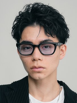 バイフィフス 原宿/表参道(by fifth) 原宿ツイストスパイラルパーマメンズカットセンターパート