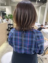 ローネス 銀座(LONESS)&nbsp;レイヤーボブグレージュ20台30代40代大人ボブくびれボブ銀座
