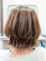 マイ ウェイ 切りっぱなしふんわりボブ