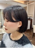 まとまるボブスタイル