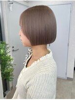 トレヘアー 京都 烏丸(tRe hair)&nbsp;ミルクティーベージュ/透明感カラー/艶髪/京都烏丸