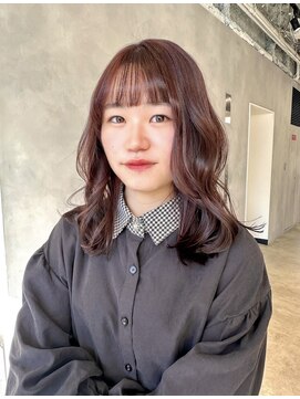 エイト ヘアサロン 渋谷本店(EIGHT) ブリーチなしのお洒落"ピンクブラウン"