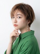 アッシュ 亀戸東口店(Ash) くびれショート韓国ボブグレージュ
