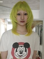 クペウヘイヴン(cope'u HAVEN) 原宿/ウルフカット レイヤー デザインカラー ルーツカラー