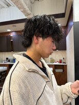 ヒップスリンク(Hip's Lnk)&nbsp;シャドウパーマッシュウルフカットフェザーパーマ