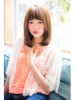 ベイルーム(BAYROOM by HONEY omotesando)&nbsp;【BAYROOM横浜】オークルベージュ×軽やかミディ