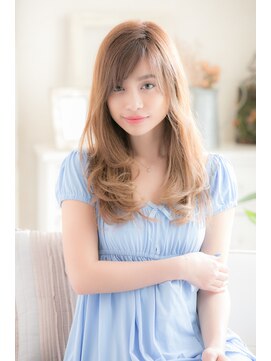 リトル ポルト 三宮(little×PORTO) 毛先弾むフェミニンロング