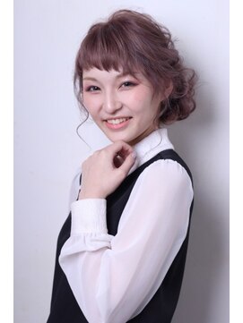 髪質改善と縮毛矯正の専門店 サンティエ(scintiller) サイドルーズアップ