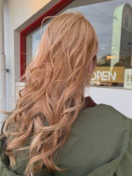 アモヘアー 城山店(amo hair) : ブロンドベージュ