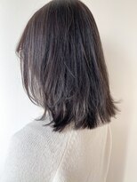 ネイヴィル オモテサンドウ(navile omotesando)&nbsp;ブリーチなしグレージュ×ネオウルフ