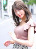 オリーブ/ハイライト/セミウェットウェーブ/20代30代40代/表参道