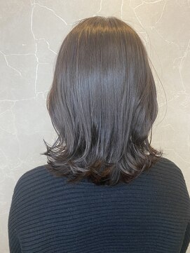 ジーナ 銀座(Zina) 髪質改善*マロンベージュ*20代30代40代*かきあげ【Zina銀座】