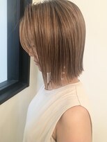 ブレス ヘアー clara店(Bless HAIR) 20代/30代/インスタ人気/こなれ感/切りっぱなし/ハイライト/ボブ