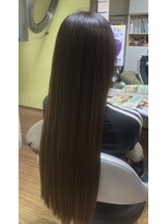 髪質改善ヘアサロン モアビー(More B)&nbsp;【髪質改善】ハリスノフトリートメント｜うる艶スーパーロング
