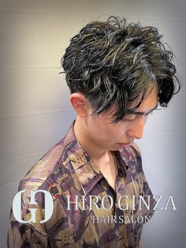 ヒロギンザ 五反田店(HIRO GINZA) 2プロ　パーマ　ショート　五反田