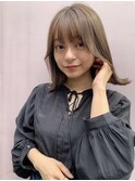 髪質改善*透明感ダークシルキーベージュ*美髪【Zina 川崎】