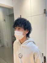 【翁長孝輔】ソフトツイストパーマ短髪束感<原宿>