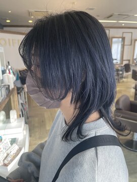 コワファースト 大分(COIFF1RST) ブルーブラックカラー