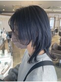 ブルーブラックカラー
