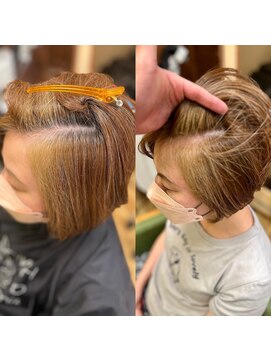 ピッカヘアーデザイン(PICKA hair-design) 脱白髪染め