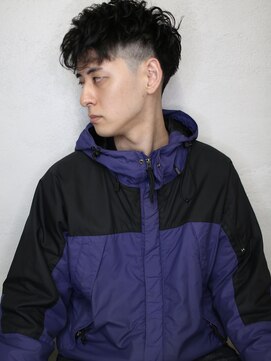 バース(BIRTH) 天神【BIRTH】アッシュブラック×カルマパーマ　12