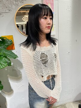 クリアーオブヘアー 栄南店(CLEAR of hair) 顔まわりレイヤー/osumi