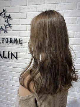 ヘア スパ ビューティー エールフォルム(HAIR SPA BEAUTY YELLFORME) ふんわりベージュカラー