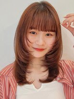 ガーデン 銀座(GARDEN)&nbsp;ウルフ/レイヤーカット/ロング/顔まわり/イメチェン/暖色カラー