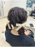 お団子ツイン