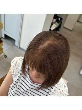 エルピス 中央林間店(elpis) 透明感ブリーチなし白髪ぼかし