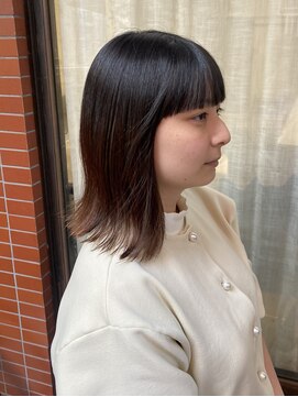 カウチ 板橋本町店(kauti) ワイトバングとパツっとミディアム