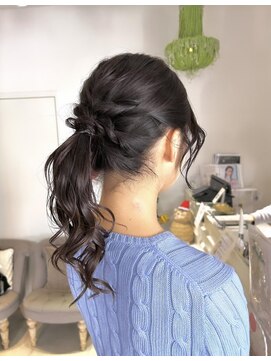 バブ バイネオリーブ(Bab by neolive) パーティーヘアセット/ポニーテール