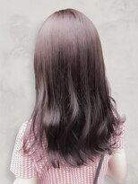 ヘアーアンドメイク サワ 上田本店(SAWA)&nbsp;艶感♪髪質改善カラー大人可愛いラベンダーグレージュ