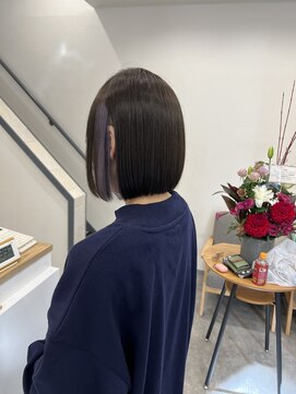 リノアバイフェリア(LINO’A by felia) ボブ×イヤリングカラー☆10代20代30代40代50代