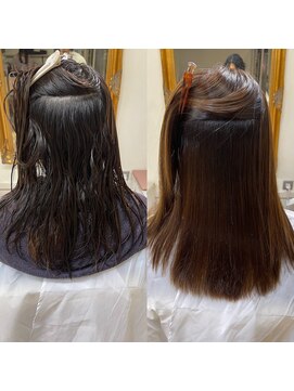 カシュカシュ(cache cache) 髪質改善　美髪ストレート　縮毛矯正　二子玉川用賀