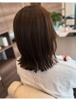 ヘアアトリエ ナイン(hair atelier nine)&nbsp;メルティーカラー/似合わせカット/ウェーブミディアム/福島市