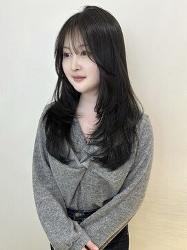 アクシス 栄店(`AXIS) ハッシュレイヤーカット