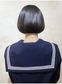 イメチェン/黒髪/垢抜けボブ