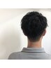 【メンズ限定】カット＋パーマ＋マーブ　12100→10000