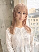 ラニヘアサロン(lani hair salon)&nbsp;ミルクティーベージュ/ダブルカラー/レイヤーカット/ブリーチ