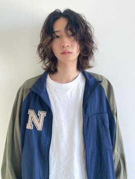 ムーン バイ ケンジ(moon by KENJE) 【sakura】パーマ/ニュアンスパーマ/ウルフパーマ