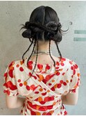 【kacho】ヘアアレンジ　ヘアセット