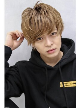 ソース 天王寺(SOURCE) ミルクティーベージュ/メンズ