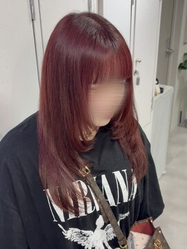 アーチフォーヘア 心斎橋店(a-rch for hair) レッドレイヤー