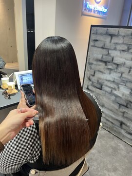 リトバイトゥルークリエイション 大宮(Re:to by True Creation) 【髪質改善】湿気対策◎ナチュラルストレートロング