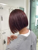 スト 静岡鷹匠(sto)&nbsp;ミディアムヘア/暗めカラー/グランマッシュ/静岡鷹匠