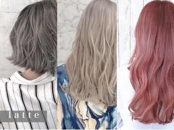 ラテ(latte)の写真/《髪で変わる運命もある*》おしゃれに魅せたい、ただそれだけ。ケアも、デザインも、透明感も。