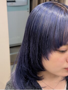 アース 菊名店(HAIR&MAKE EARTH) 紫カラー