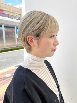 フォークロア 己斐店(Folk Lore)の写真/肌の色まで明るく魅せる―…髪を傷ませない、こだわりのカラー剤であなたのなりたいを叶えます♪